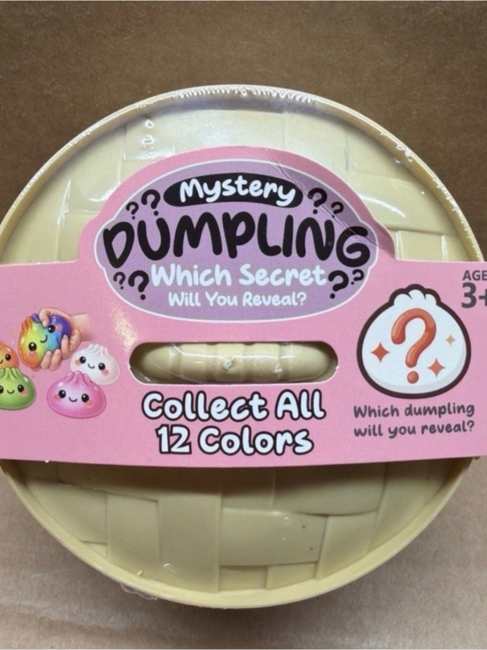 Mystery Dumpling Surprise - Pink & Cream Collectible Reveal